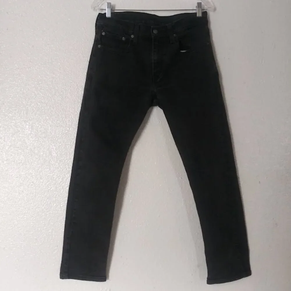 Levi's 502 Men's black/dark gray jeans - Picture 1 of 16